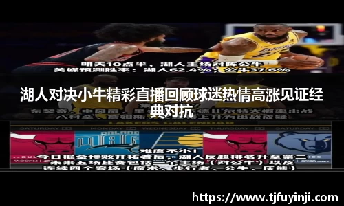 湖人对决小牛精彩直播回顾球迷热情高涨见证经典对抗